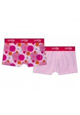 Cavello damesshort 2-pack Flower Pink