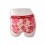 Cavello damesshort 2-pack Flower Pink