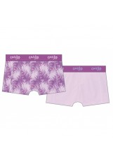 Cavello damesshort 2-pack Women Feather Purple