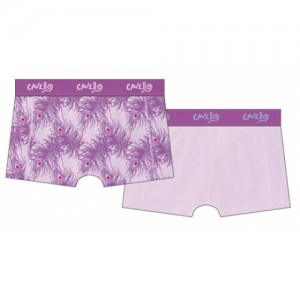 Cavello damesshort 2-pack Women Feather Purple