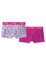 Cavello damesshort 2-pack Women Flower White