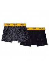 Cavello 2-pack Men Black Tiger