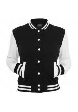 Varsity Vest zwart/wit