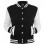 Varsity Vest zwart/wit