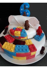 Lego kinderverjaardagstaart